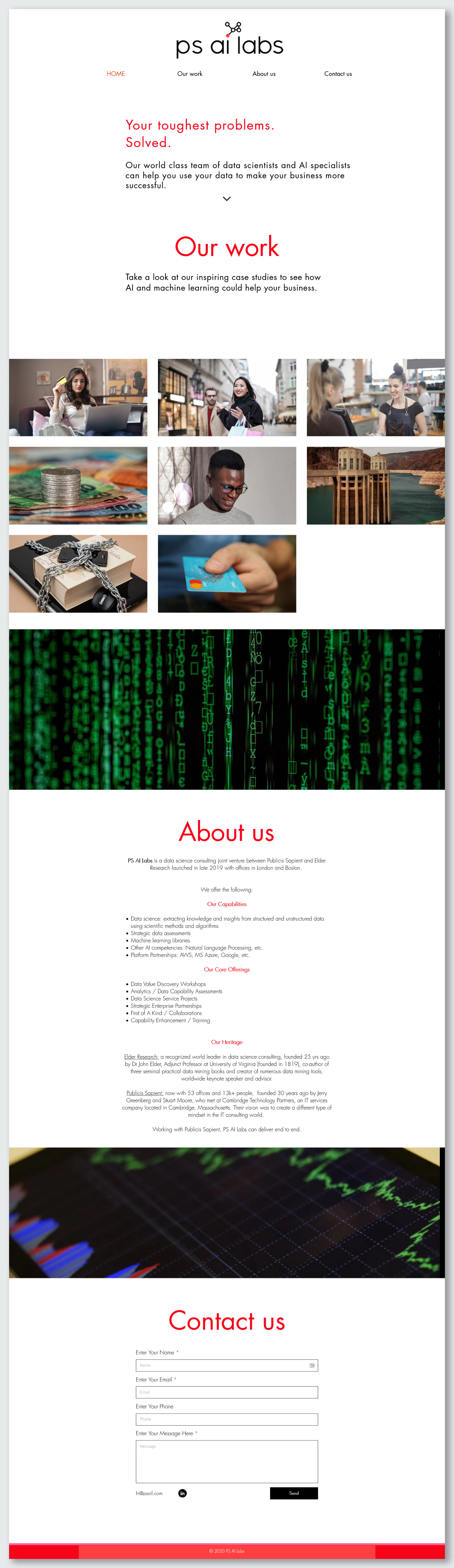 Project before image